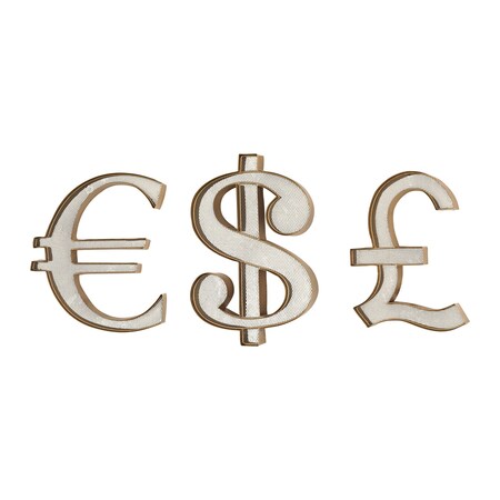 Elk Studio Currency Wall Display Set of 3 3138-206/S3